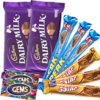 Send Gifts to Hyderabad with Assorted Indian Chocolates