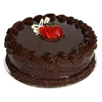 Send New Year Cakes to Vishakhapatnam send to 500 gm Eggless Chocolate