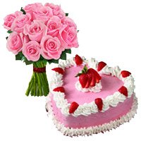 Same Day Cake Delivery in Hyderabad : Flower and Cake to Hyderabad