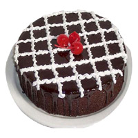 Send on Diwali, 1 Kg Chocolate Truffle Cake to Hyderabad From 5 Star Hotel