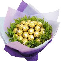 New Year Chocolates to Hyderabad send to 24 Pcs Ferrero Rocher Bouquet Hyderabad