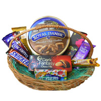 Friendship Day Gift to Hyderabad and Basket of Chocolates and Cookies