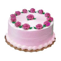 Deliver 500 gm Strawberry Cake to Hyderabad